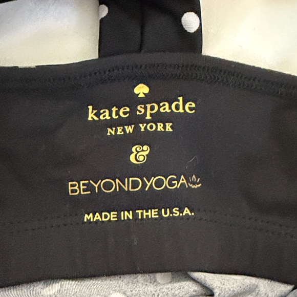 Kate Spade x Beyond Yoga Polka Dot Athletic Tank Top with Bow Accent - Picture 8 of 8